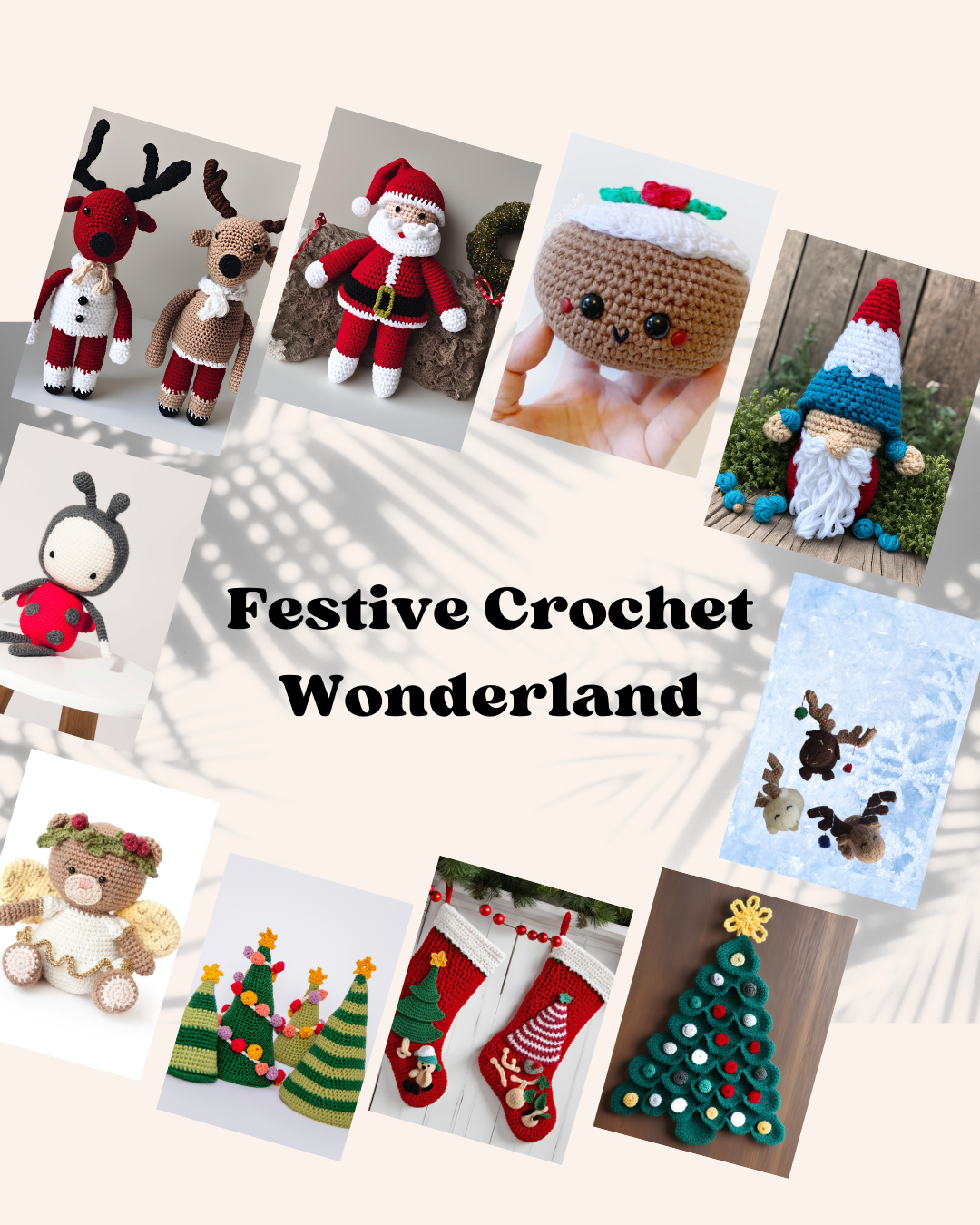 FESTIVE CROCHET WONDERLAND - 10 Box Christmas Wonders